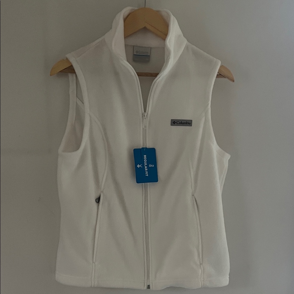 Columbia Snowy White Fleece Vest
